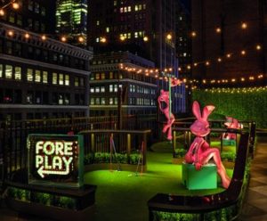 Fore Play Golf Moxy Times Square