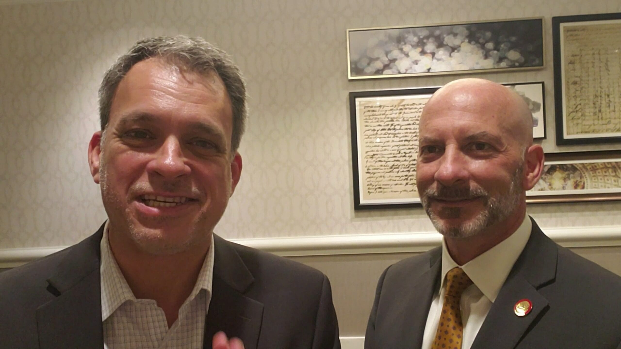 Ron Pohl and Glenn