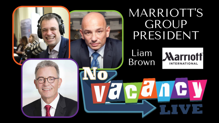 Marriott’s Group President Liam Brown!