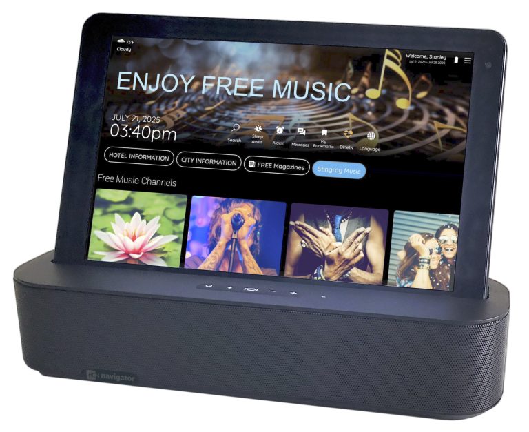 HCN and Stingray Partner to Bring FREE In-Room Music Streaming to Hotel Rooms