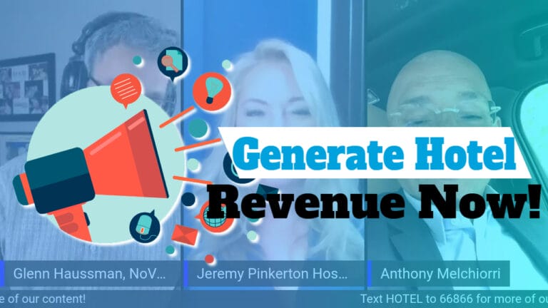 It’s Time to Generate Hotel Revenue!