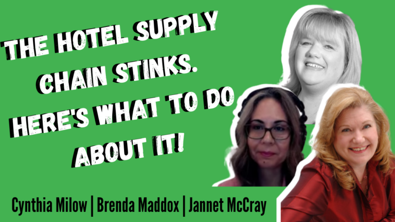 The Hotel Supply Chain Stinks. Here’s what to do about it.