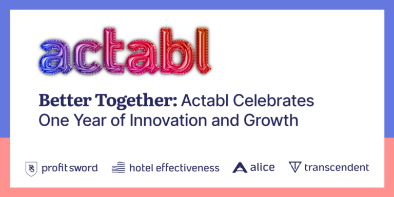Better Together: Actabl Celebrates One Year of Innovation and Growth