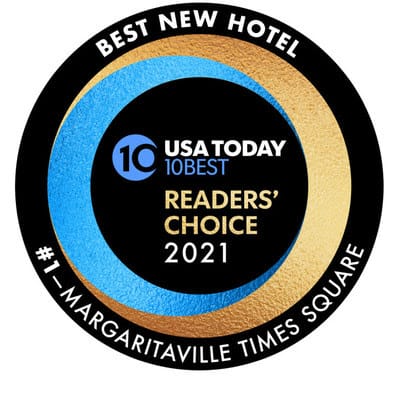 Margaritaville Resort Times Square Named “Best New Hotel” in USA Today’s 10Best Readers’ Choice Awards