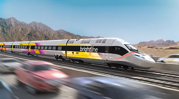Brightline Breaks Ground in Nevada on High-Speed Train Line