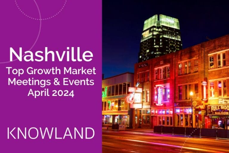 Nashville Sees Highest Growth in Meetings and Events in April, Up 38 Percent Year-over-Year