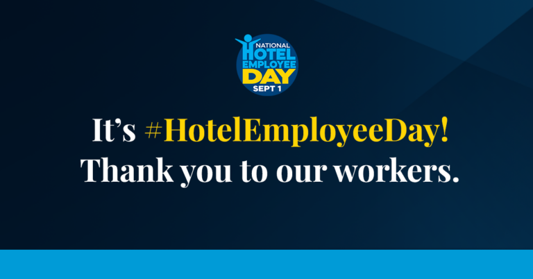 Today is National Hotel Employee Day